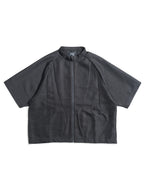 S26-SD1-ST / S-Flow Zip Shirt (Black)