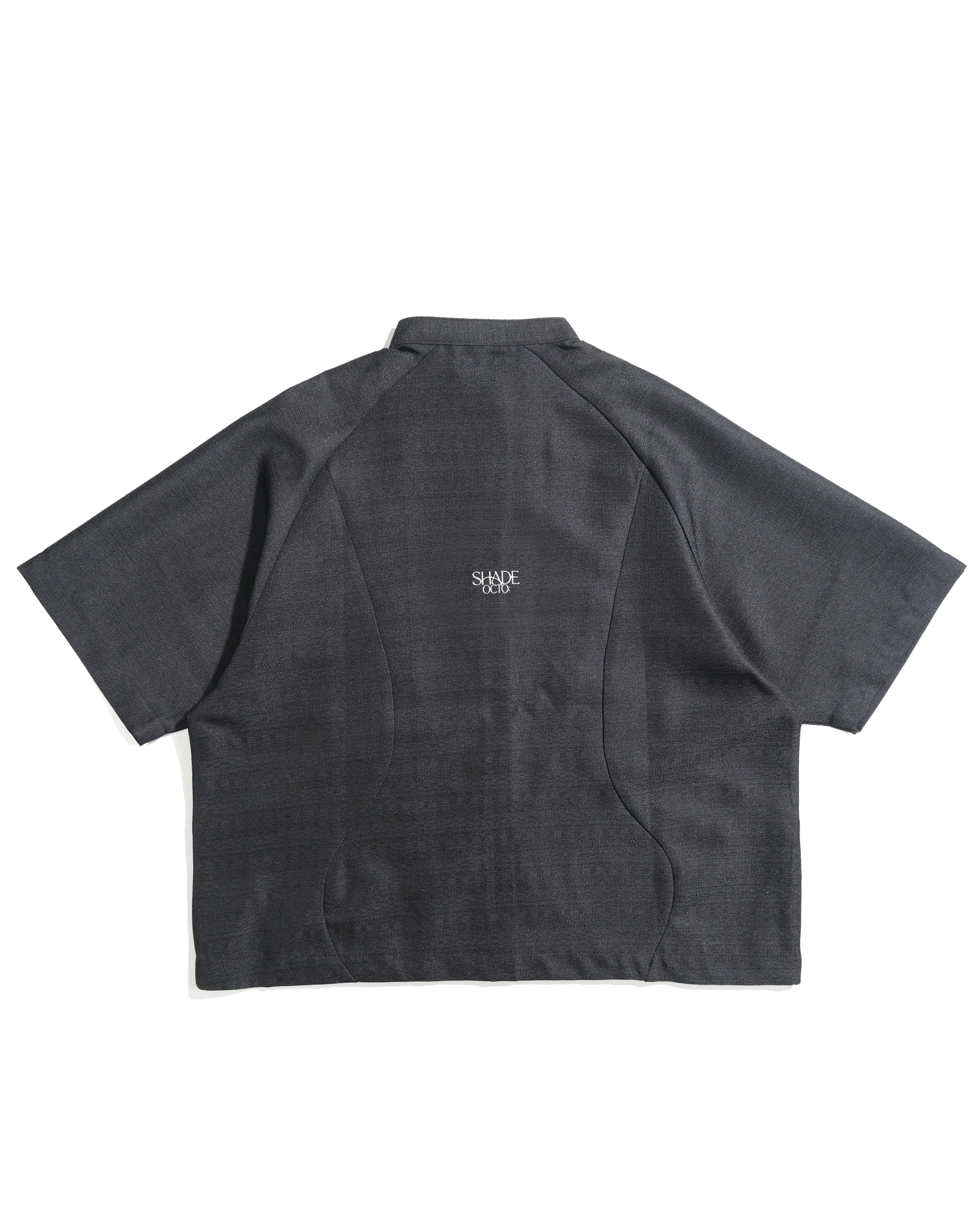 S26-SD1-ST / S-Flow Zip Shirt (Black)