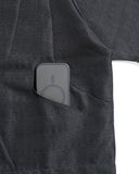 S26-SD1-ST / S-Flow Zip Shirt (Black)