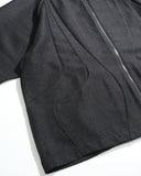 S26-SD1-ST / S-Flow Zip Shirt (Black)