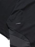 S1/ S25-T-01 Tornado patchwork T-shirt (Black)
