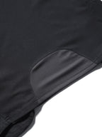S1/ S25-T-01 Tornado patchwork T-shirt (Black)