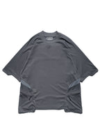 S1/ S25-T-01 Tornado patchwork T-shirt (Grey)