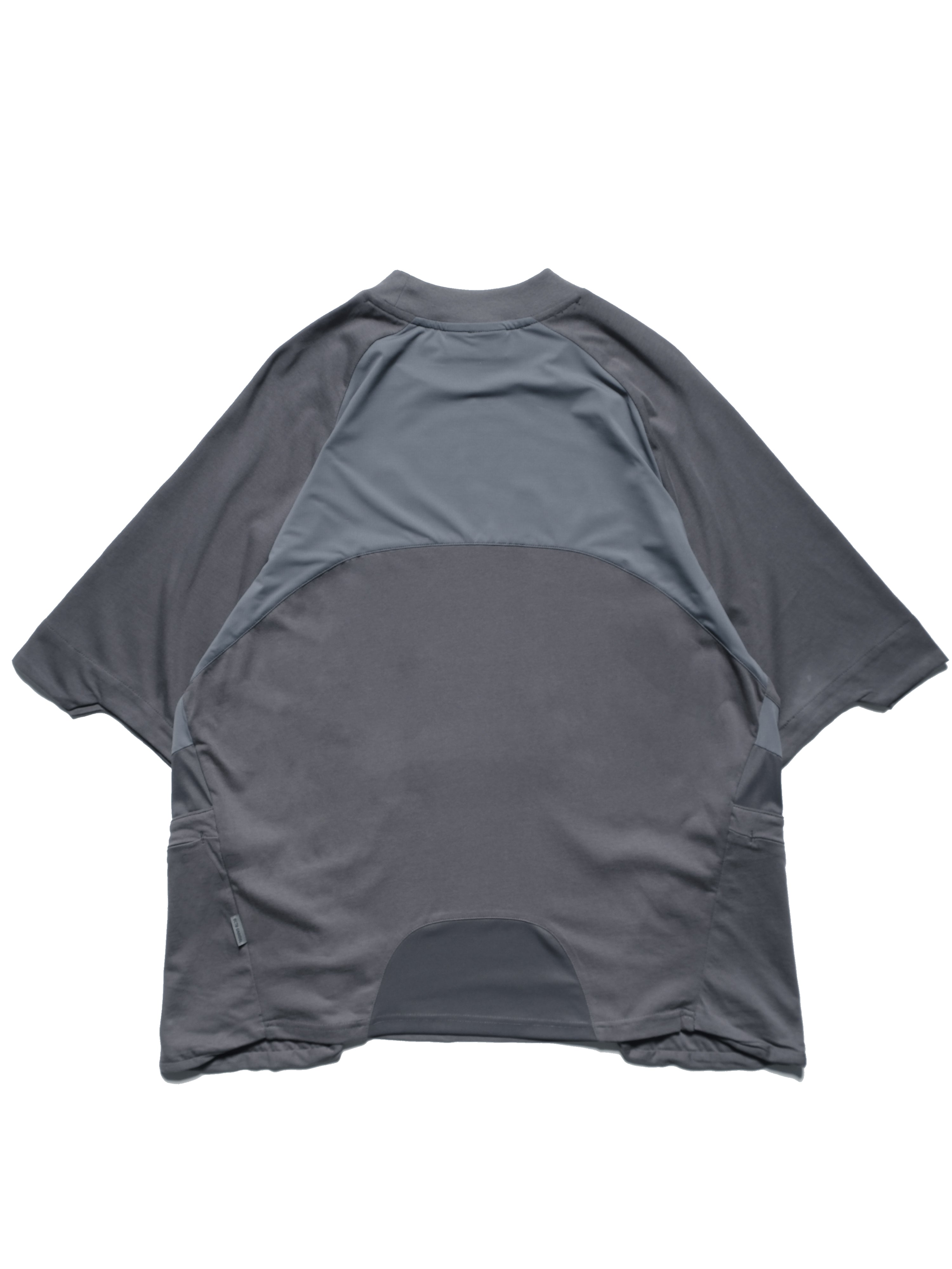 S1/ S25-T-01 Tornado patchwork T-shirt (Grey)