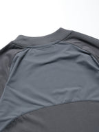 S1/ S25-T-01 Tornado patchwork T-shirt (Grey)