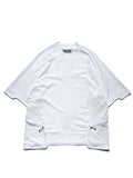 S1/ S25-T-01 Tornado patchwork T-shirt (White)