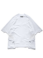 S1/ S25-T-01 Tornado patchwork T-shirt (White)