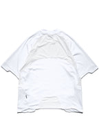 S1/ S25-T-01 Tornado patchwork T-shirt (White)