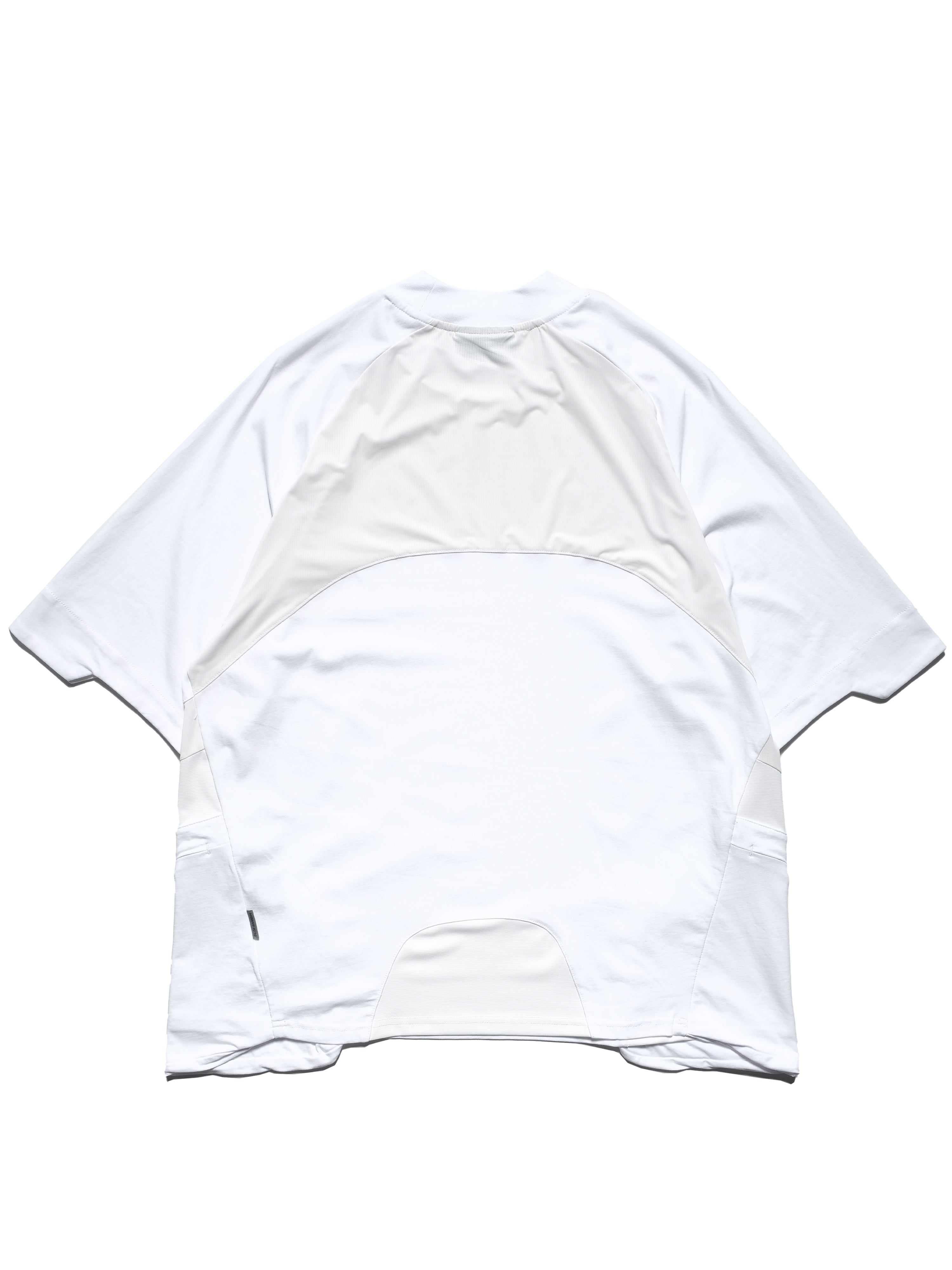 S1/ S25-T-01 Tornado patchwork T-shirt (White)