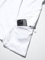 S1/ S25-T-01 Tornado patchwork T-shirt (White)