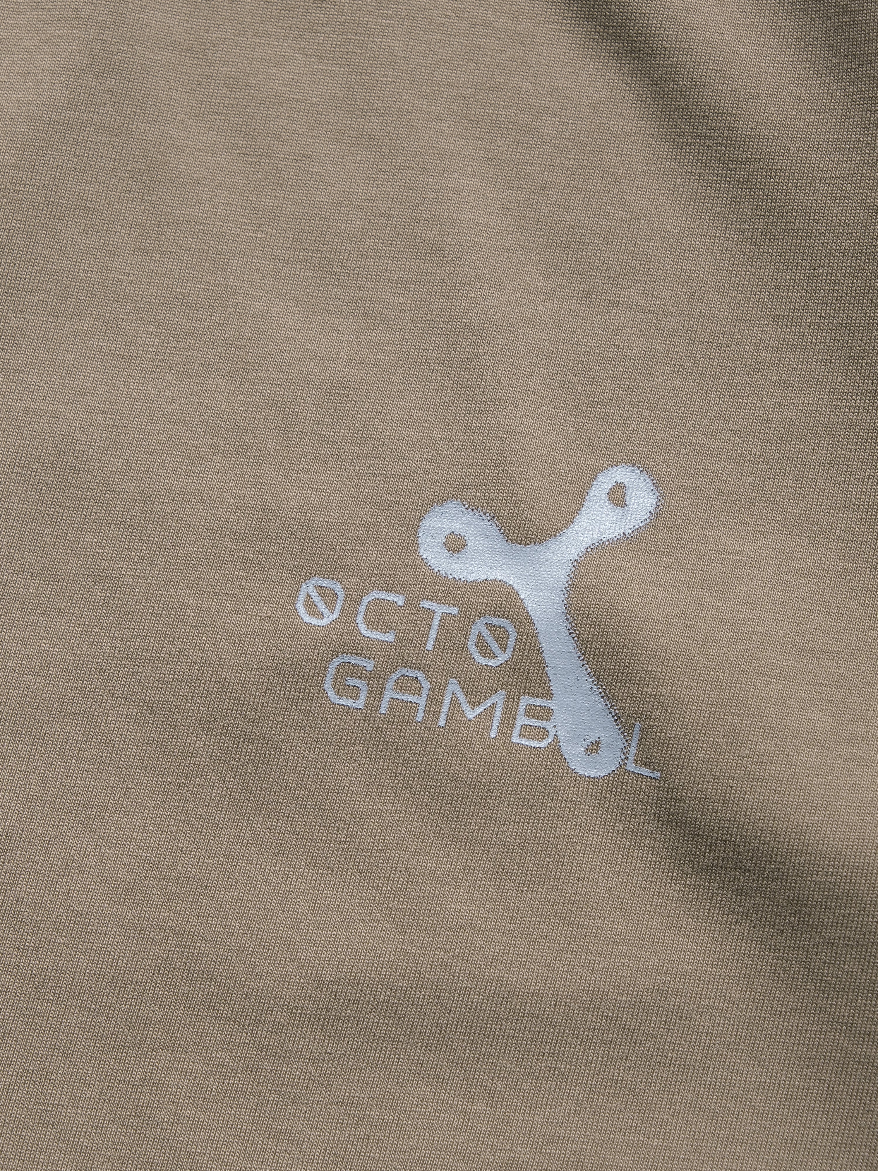 S1/ S25-T-02 Rotate T-shirt (Brown)