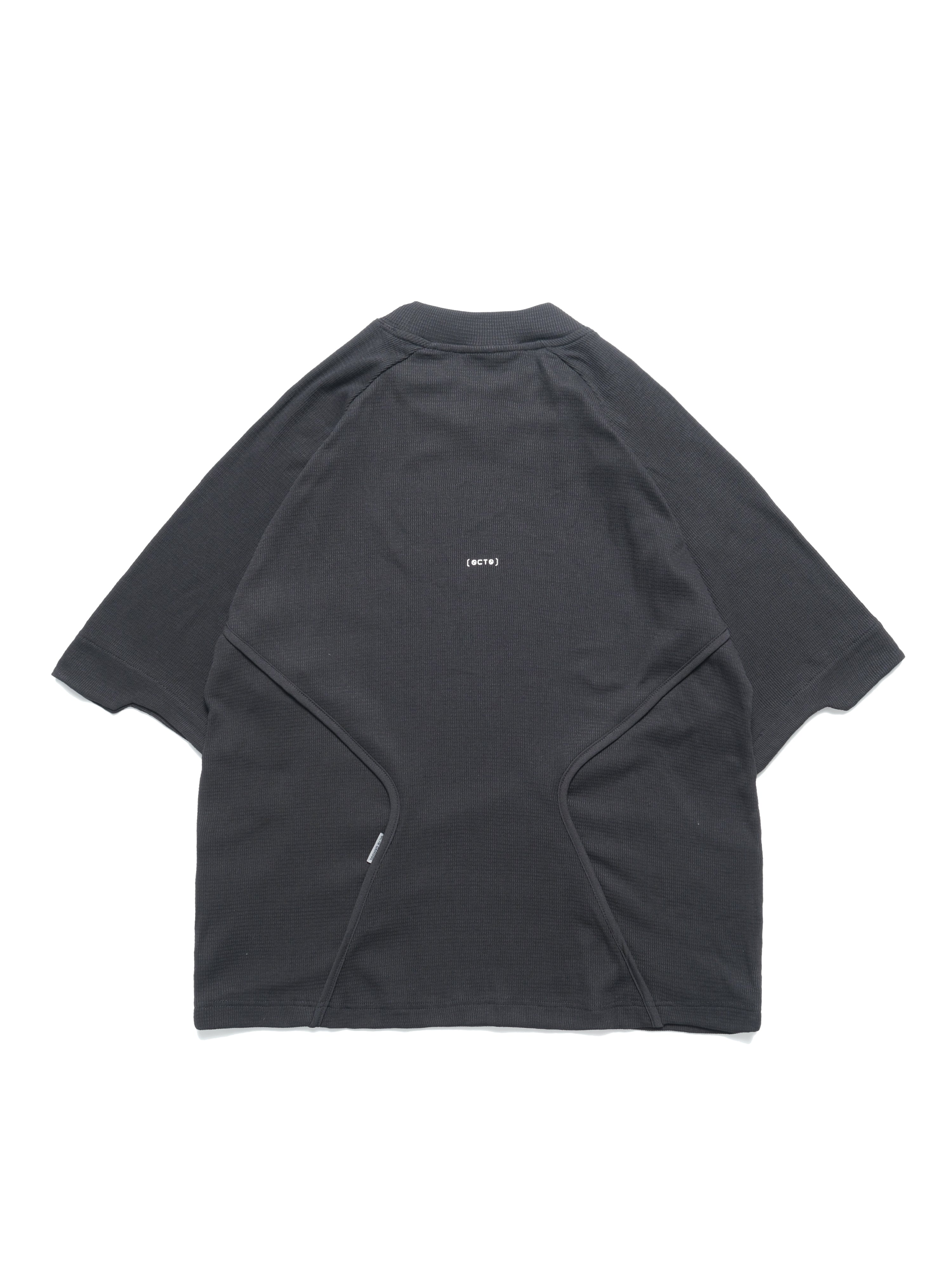 S3/ S25-T-04 WaffleT-Shirt (Black)