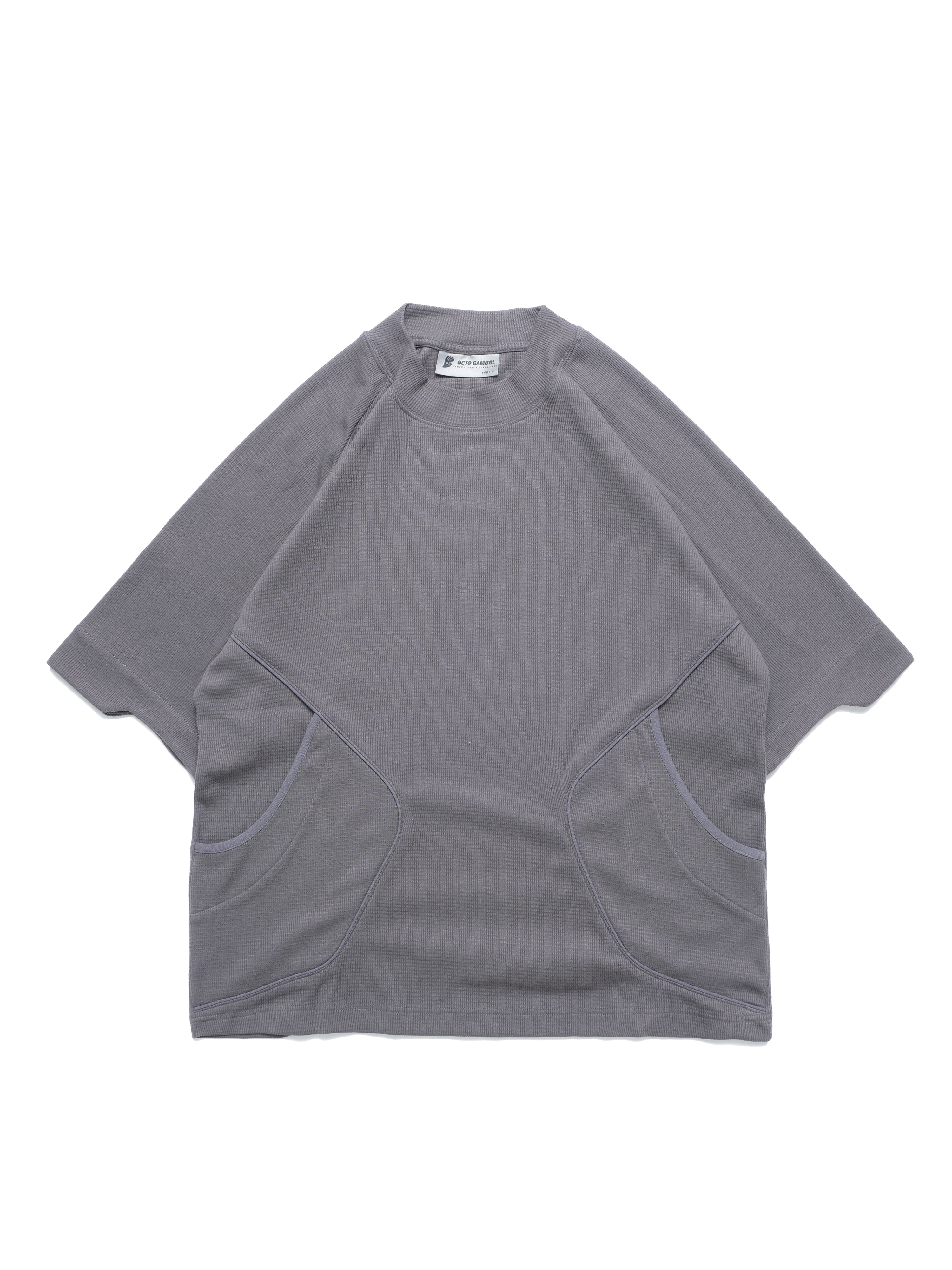 S3/ S25-T-04 WaffleT-Shirt (Grey)