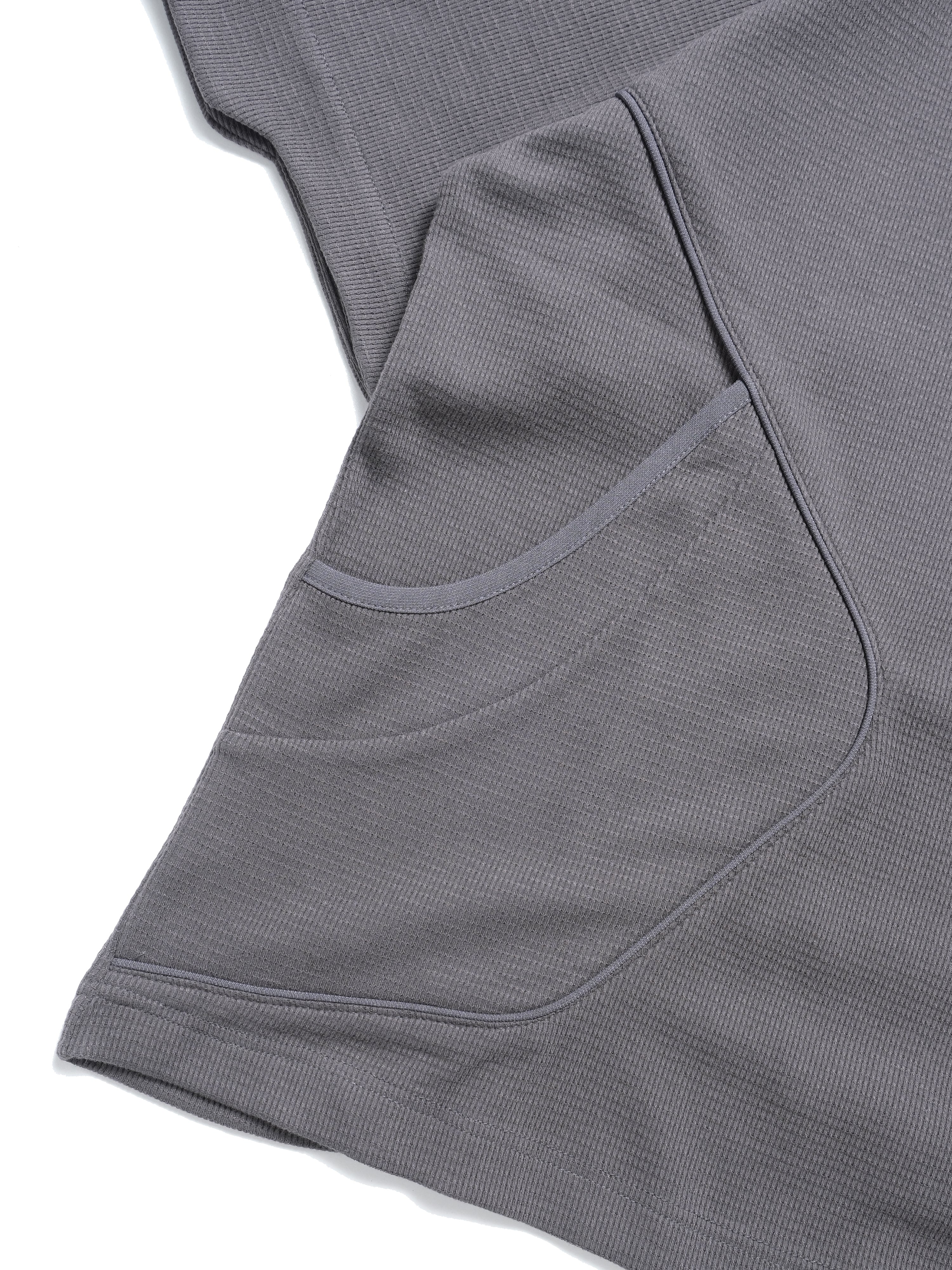 S3/ S25-T-04 WaffleT-Shirt (Grey)