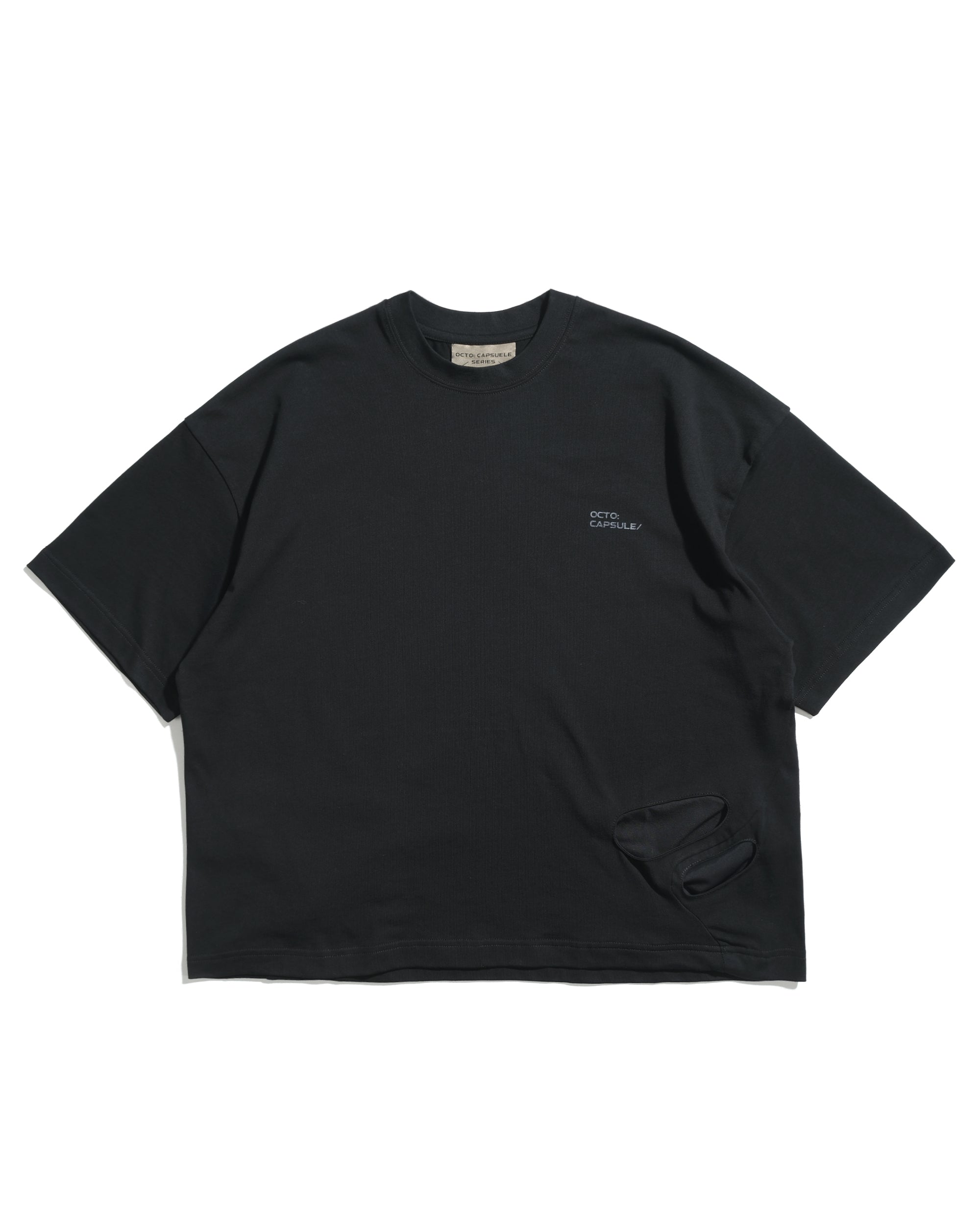 S26-C2-T / Offset Void Tee (Black)