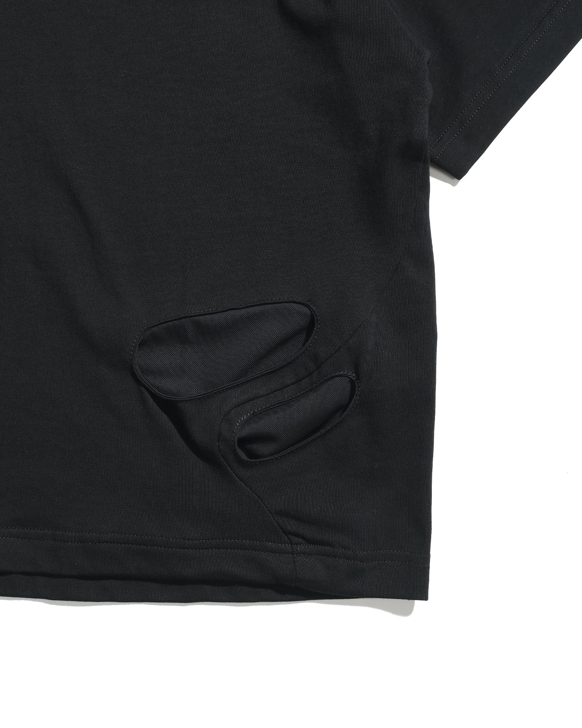 S26-C2-T / Offset Void Tee (Black)