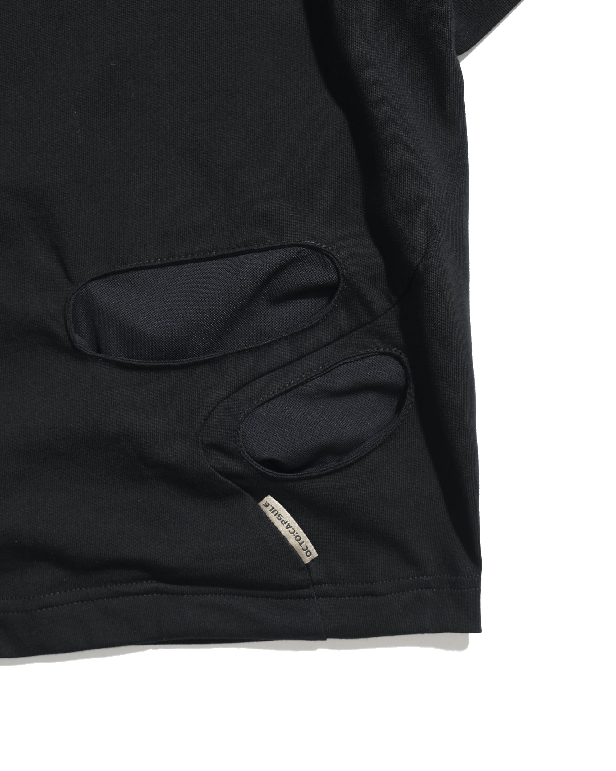 S26-C2-T / Offset Void Tee (Black)