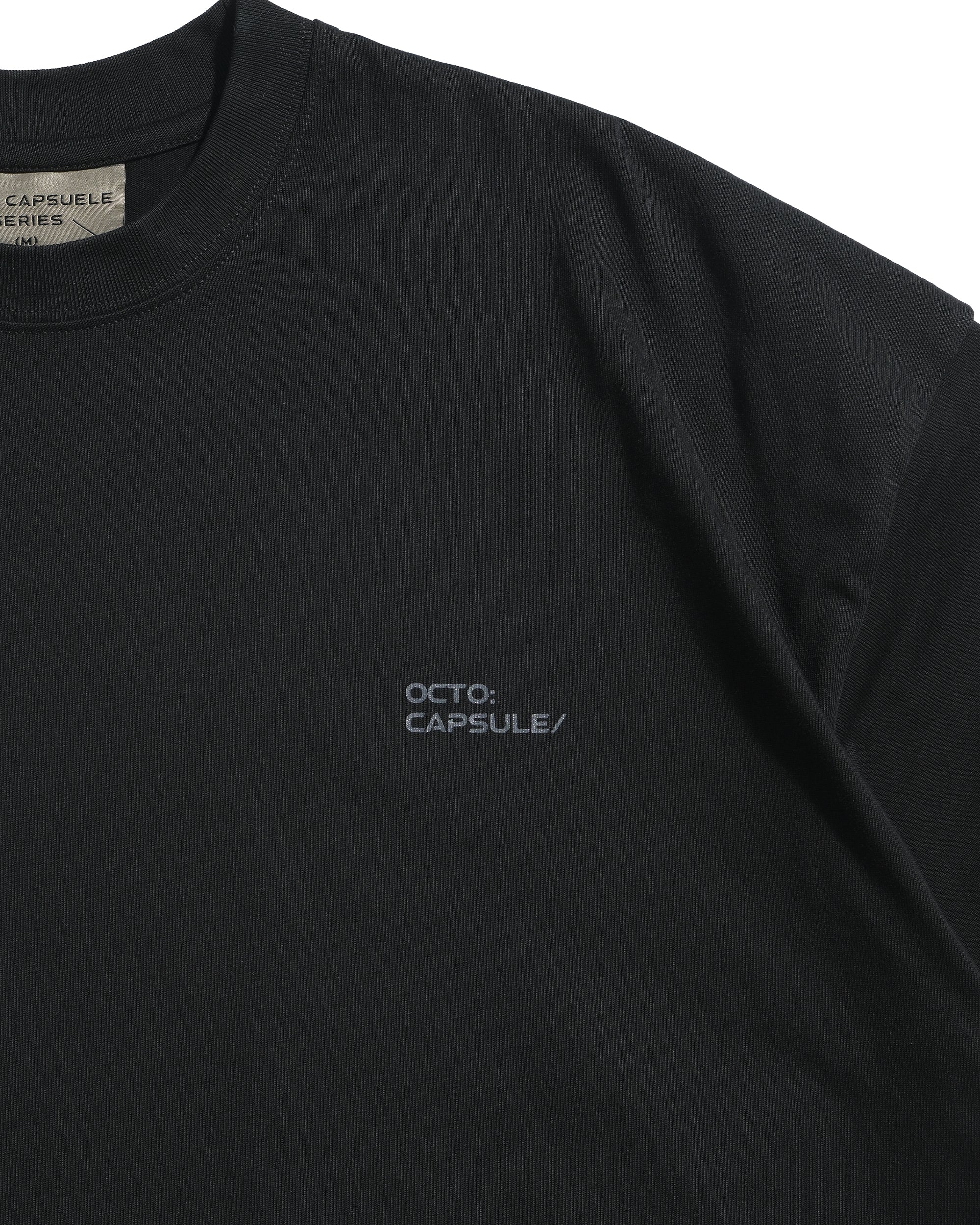 S26-C2-T / Offset Void Tee (Black)