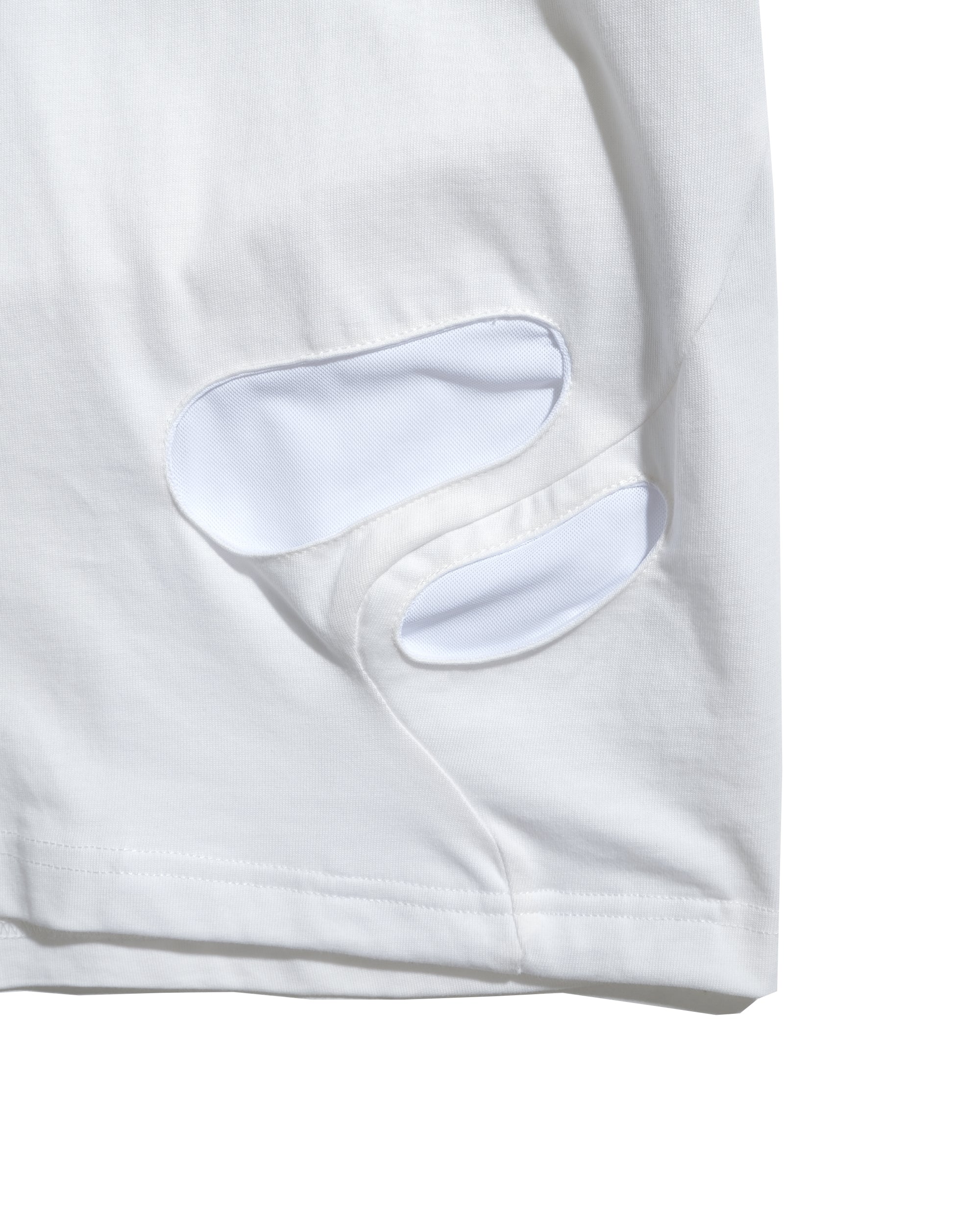 S26-C2-T / Offset Void Tee (White)