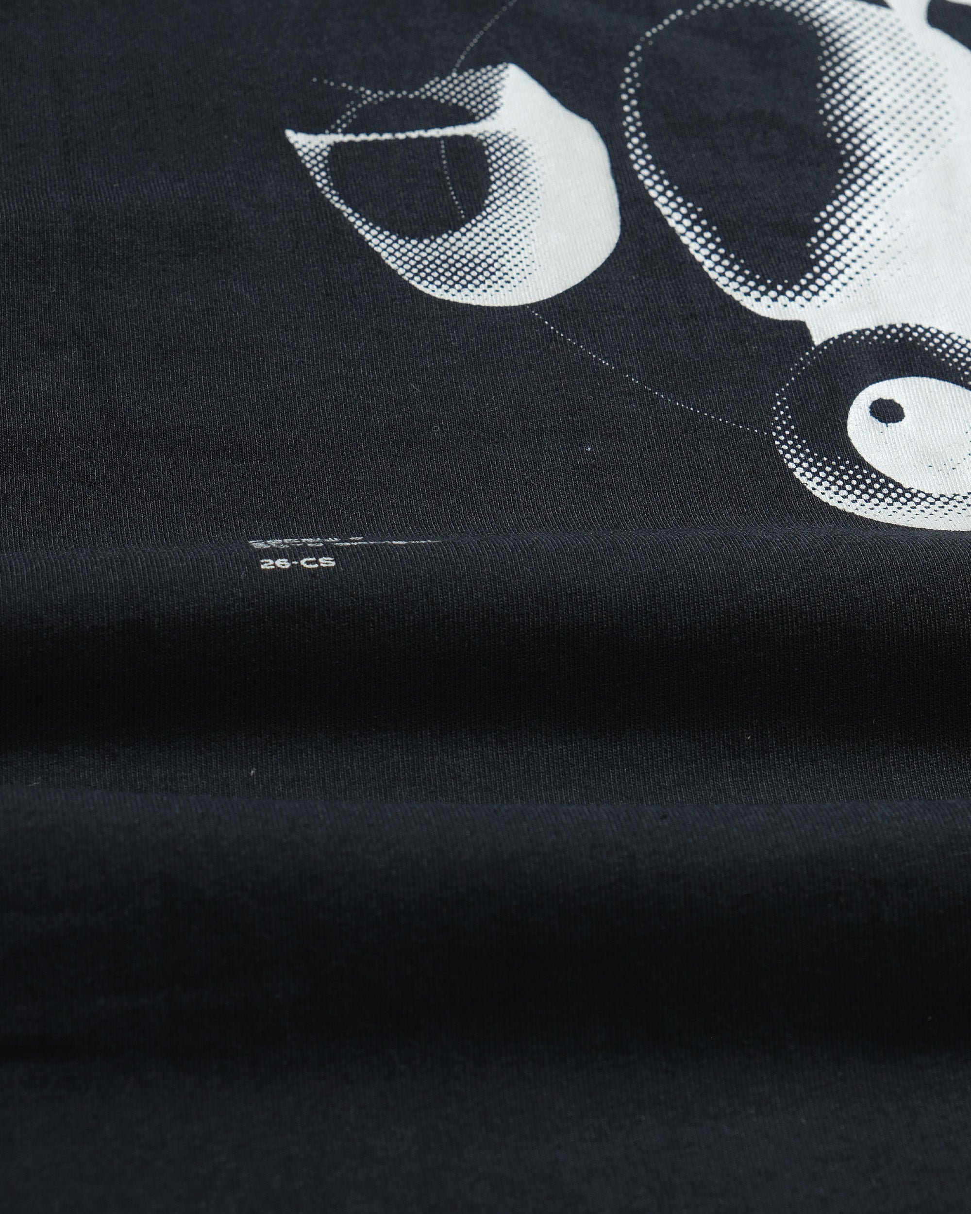 S26-C1-T1 / Discrete Signal Graphic Tee (Black)