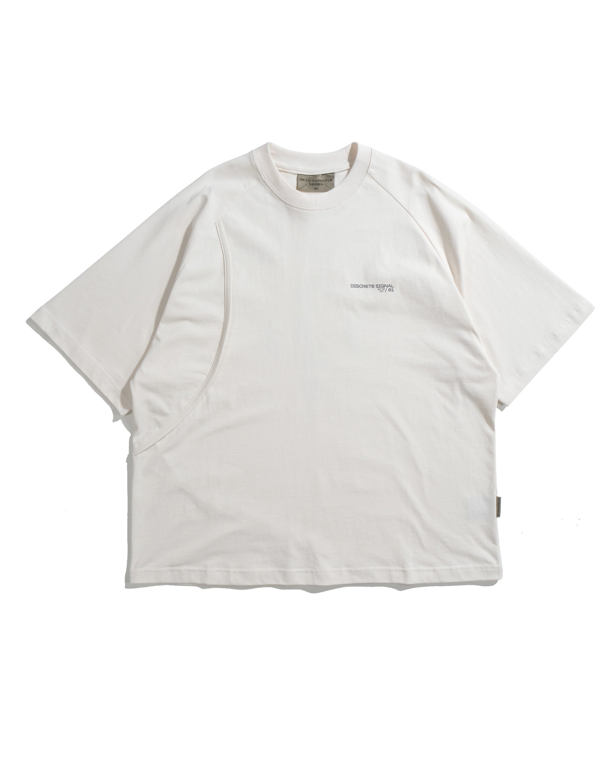 S26-C1-T1 / Discrete Signal Graphic Tee (White)