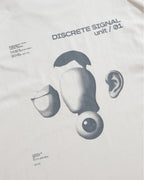 S26-C1-T1 / Discrete Signal Graphic Tee (White)