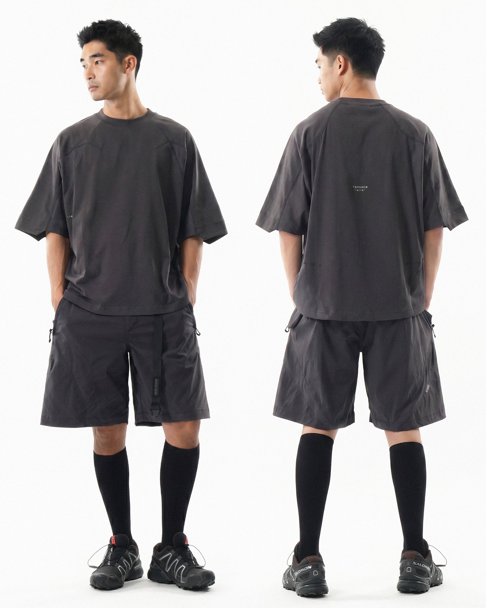 S26-S2-T / Tri-Flow T-shirt (Grey)