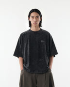 S26-SD1-T / S-Flow Washed Tee (Black)