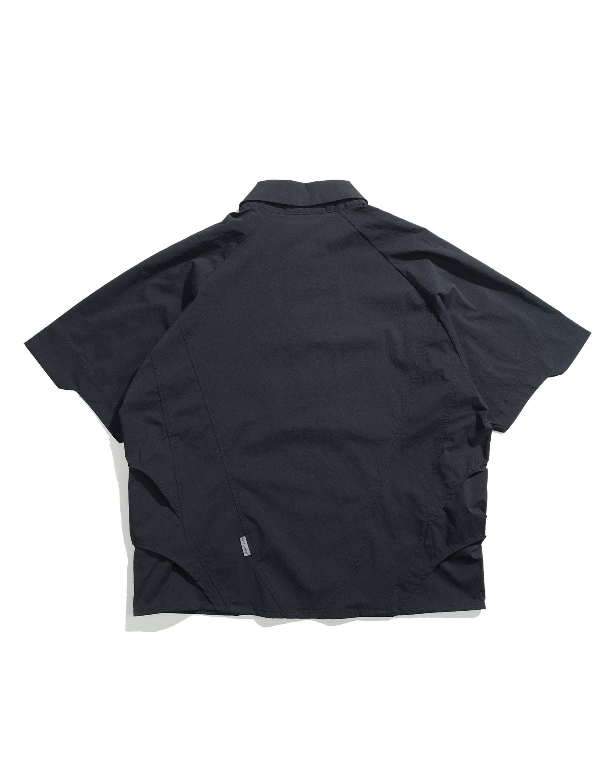 S26-S3-ST / Access Cross-Seam Shirt (Black)