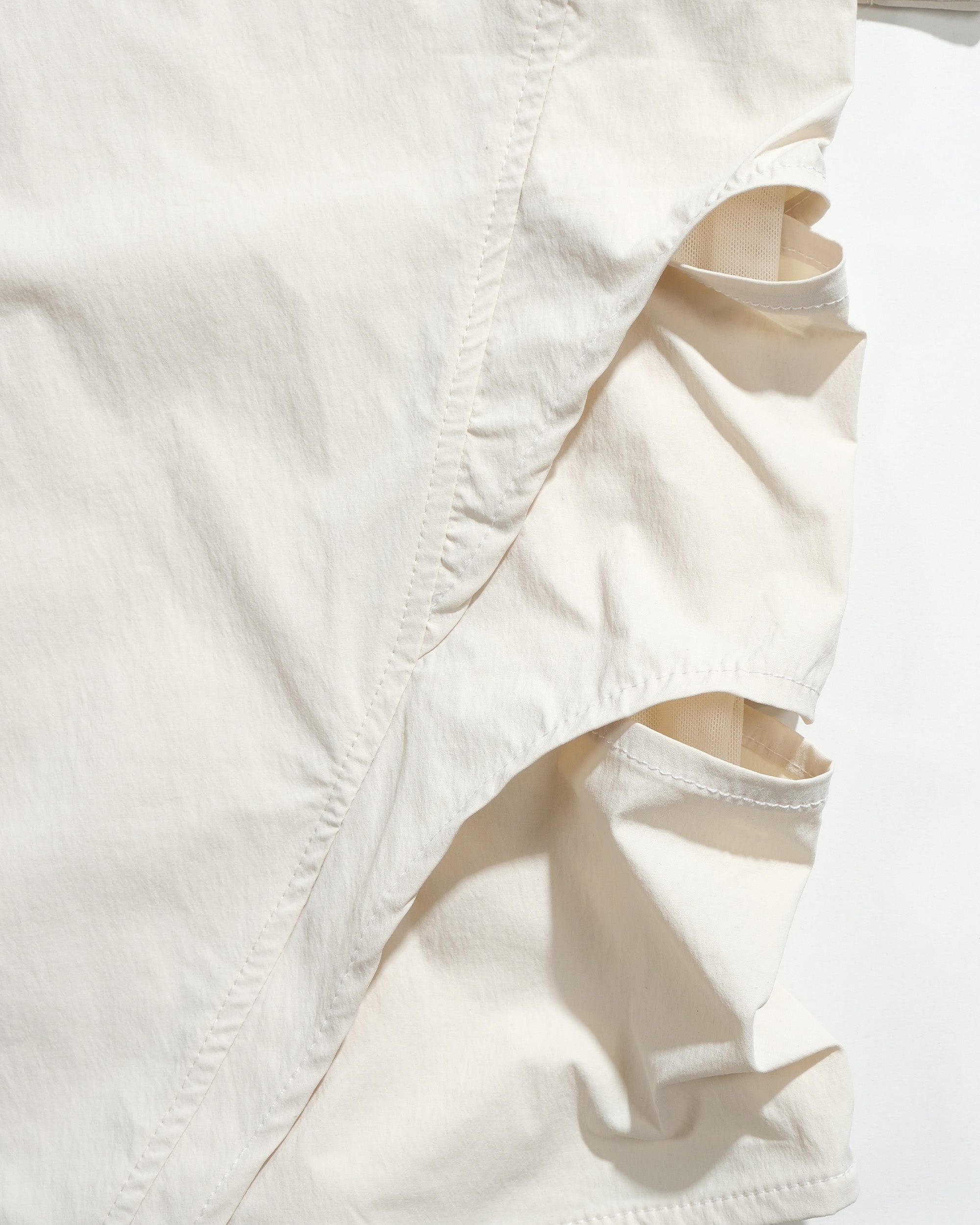 S26-S3-ST / Access Cross-Seam Shirt (Ivory)