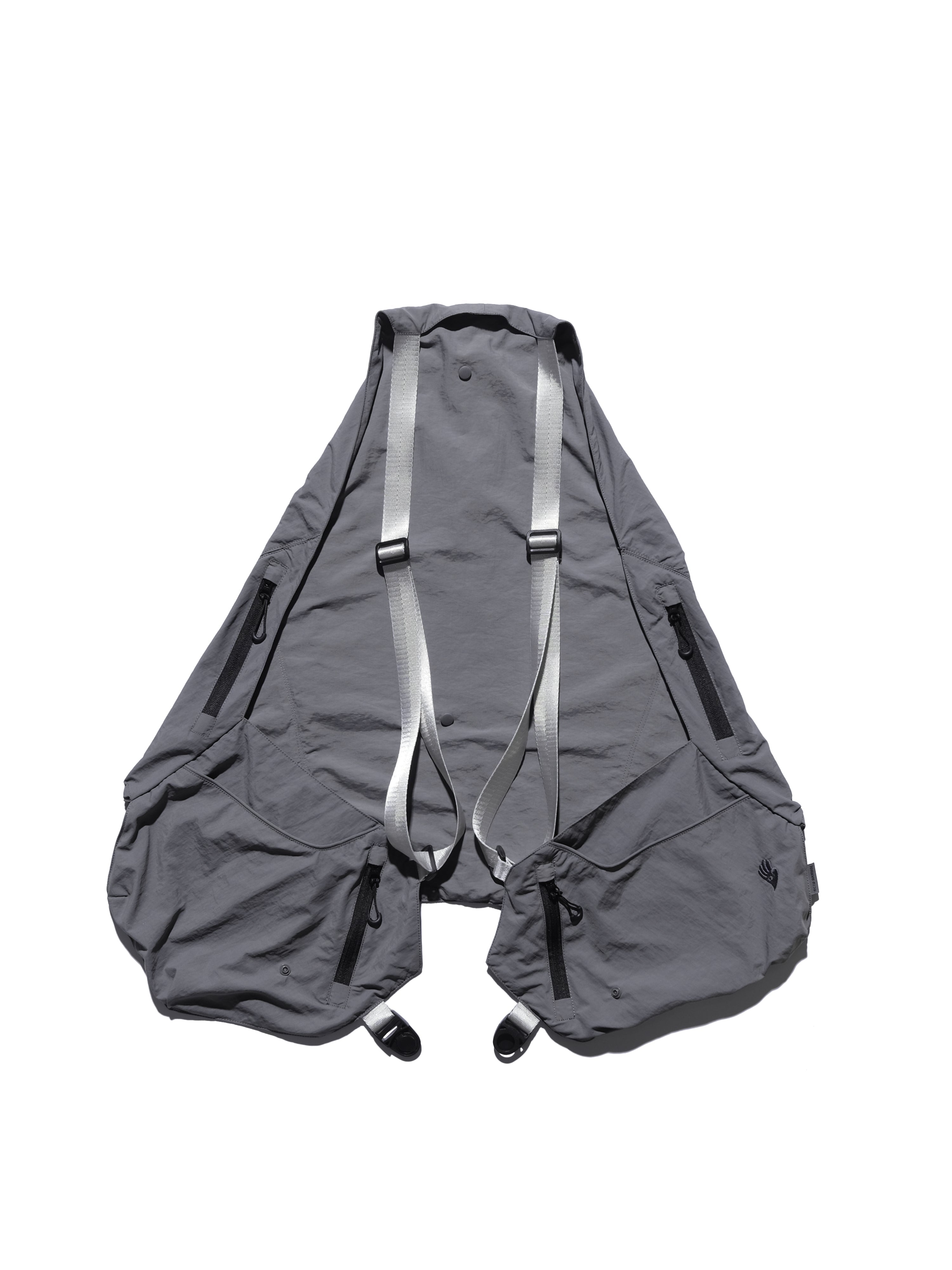 SS23 / 07 — T23-070 2 in 1 Vest Shirt (Light Grey)