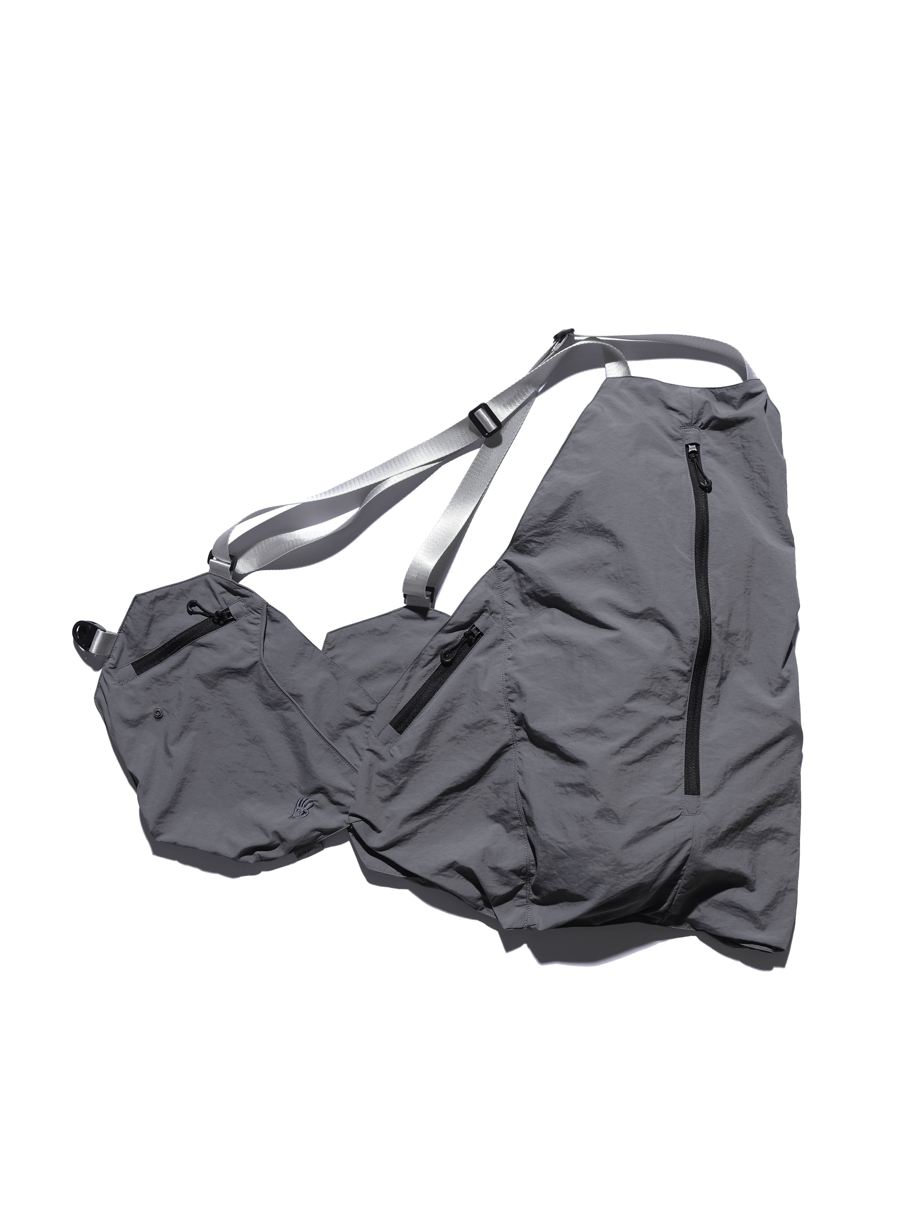 SS23 / 07 — T23-070 2 in 1 Vest Shirt (Light Grey)