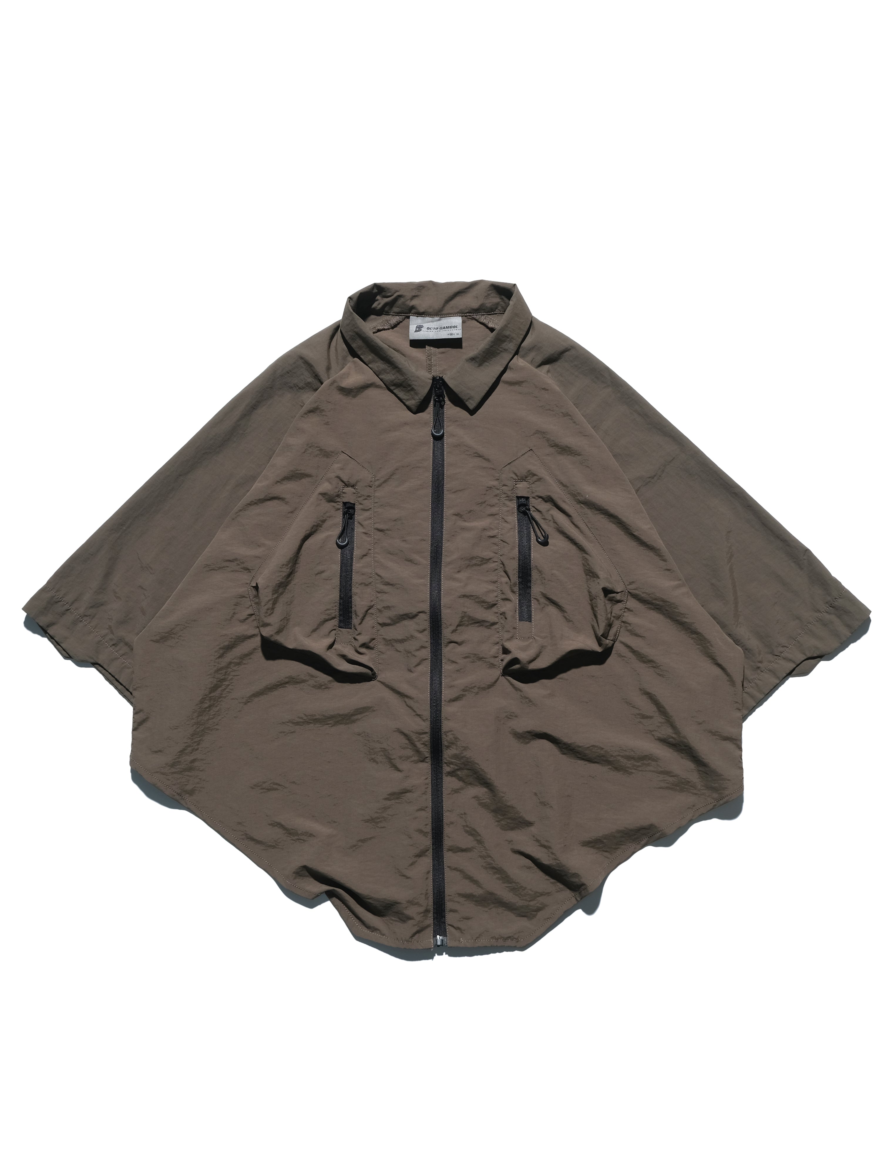 SS23 / 07 — T23-070 2 in 1 Vest Shirt (Brown)
