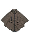 SS23 / 07 — T23-070 2 in 1 Vest Shirt (Brown)