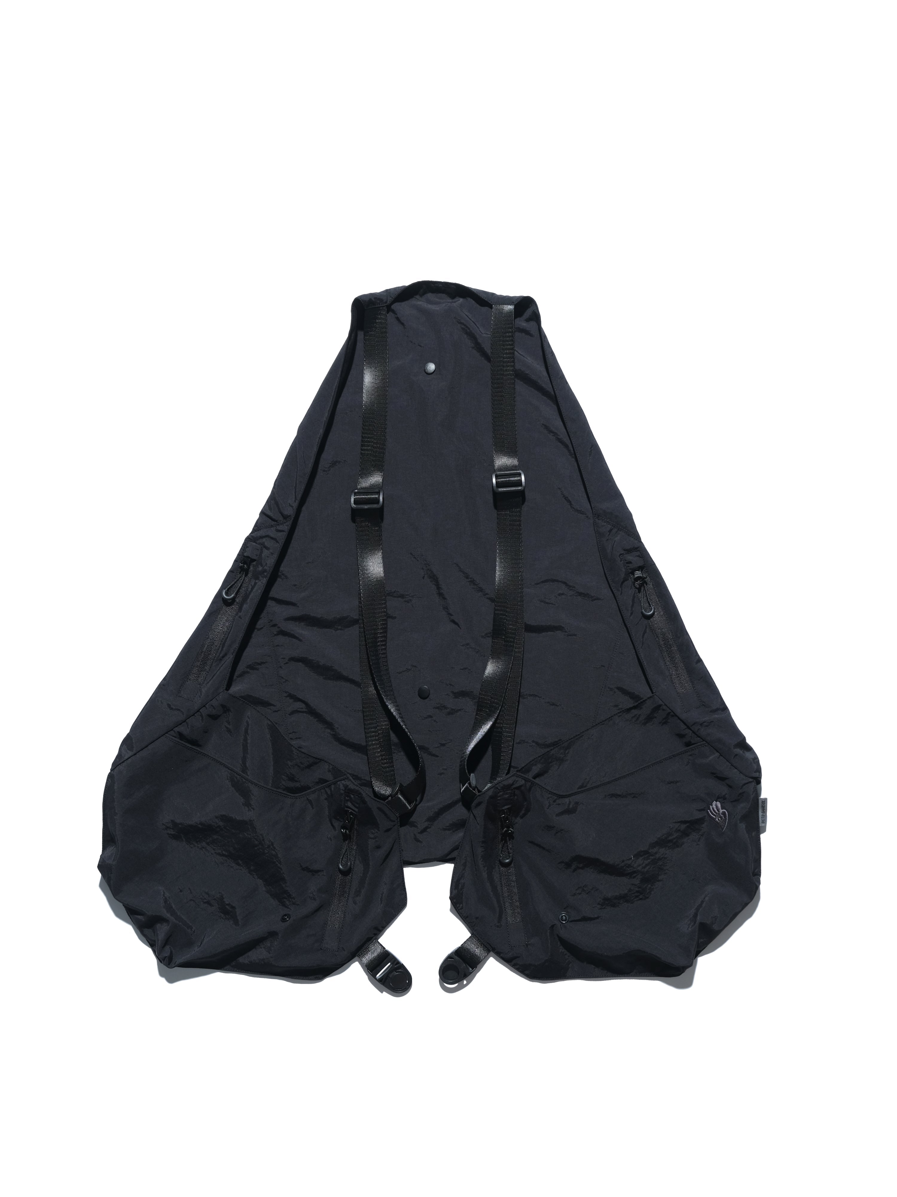 SS23 / 07 — T23-070 2 in 1 Vest Shirt (Black)