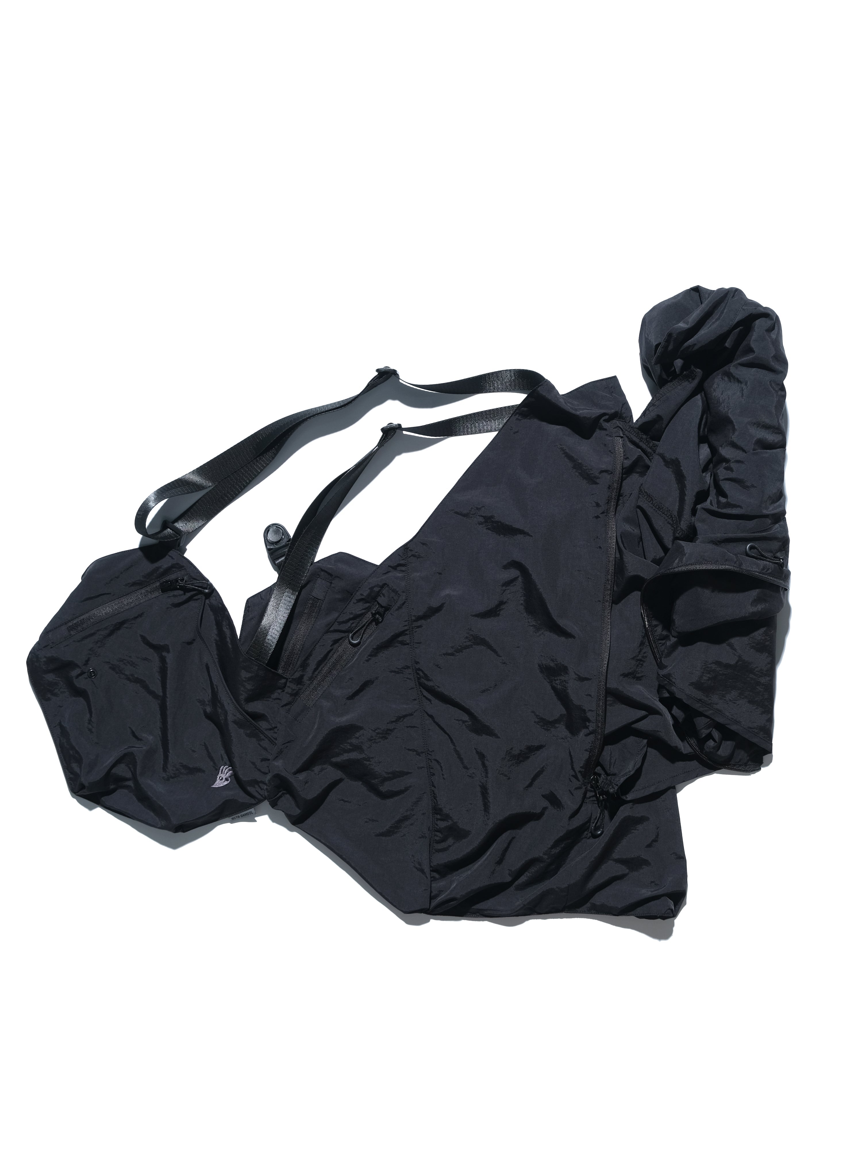 SS23 / 07 — T23-070 2 in 1 Vest Shirt (Black)