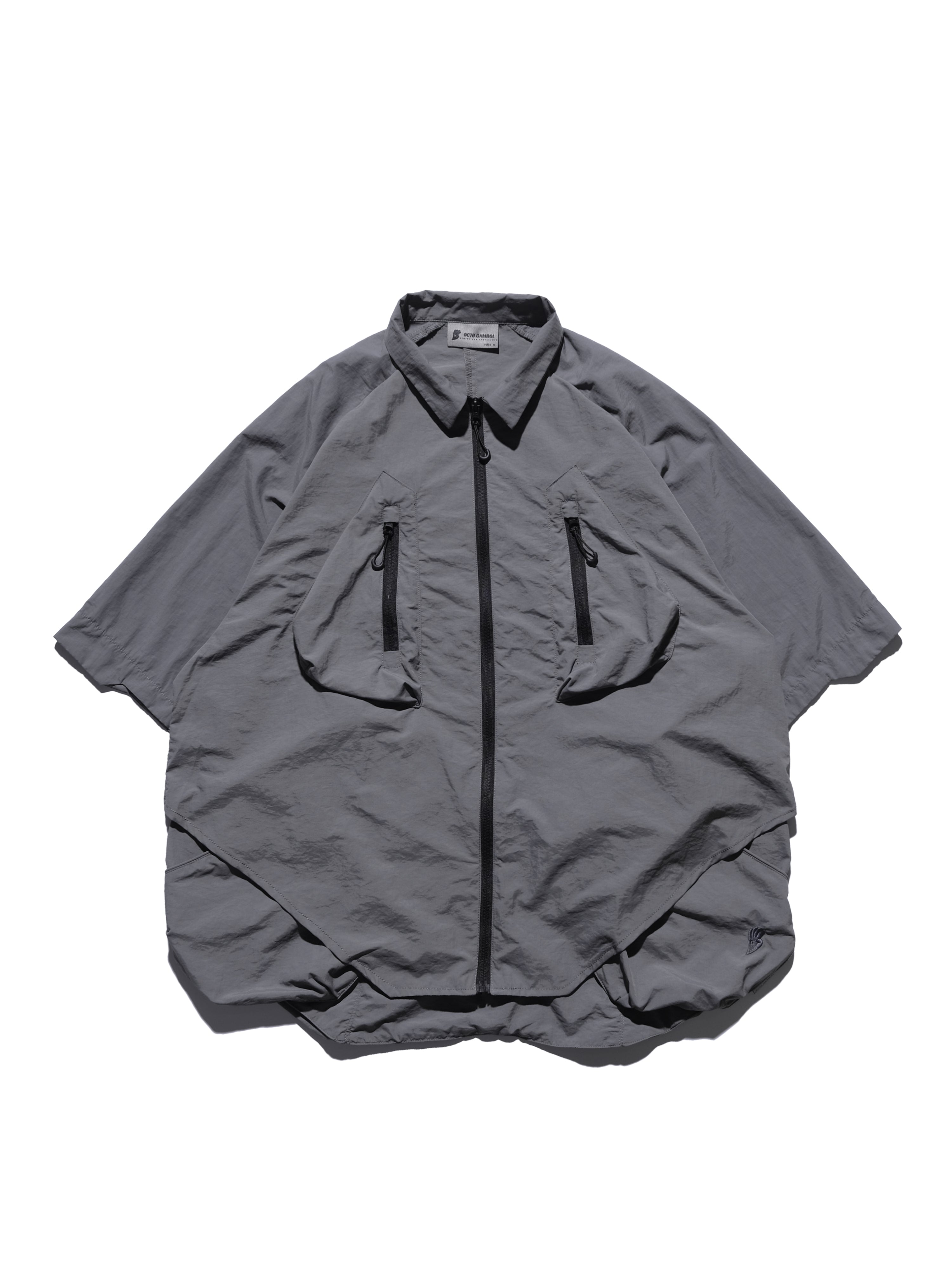 SS23 / 07 — T23-070 2 in 1 Vest Shirt (Light Grey)