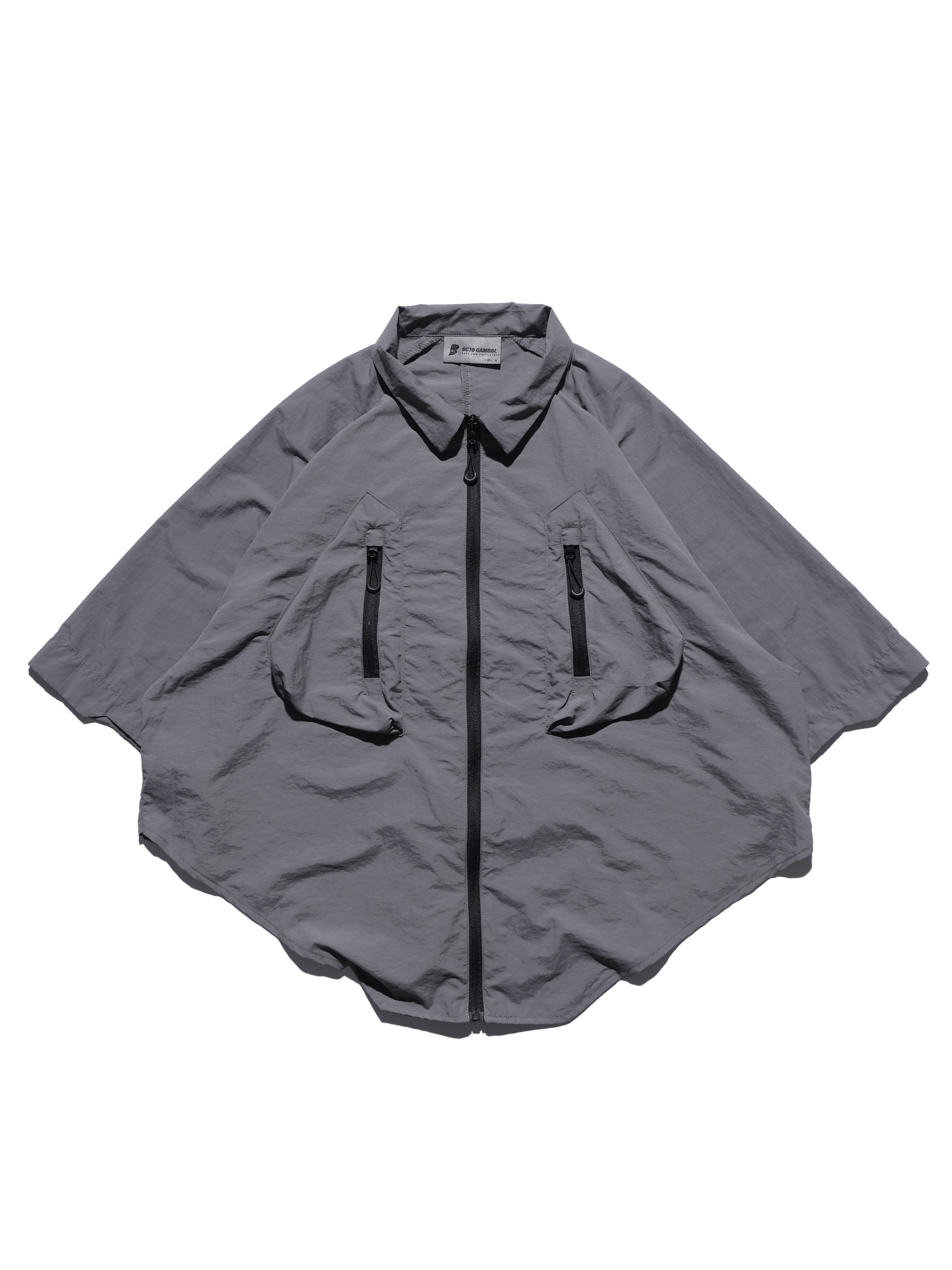 SS23 / 07 — T23-070 2 in 1 Vest Shirt (Light Grey)