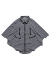 SS23 / 07 — T23-070 2 in 1 Vest Shirt (Light Grey)