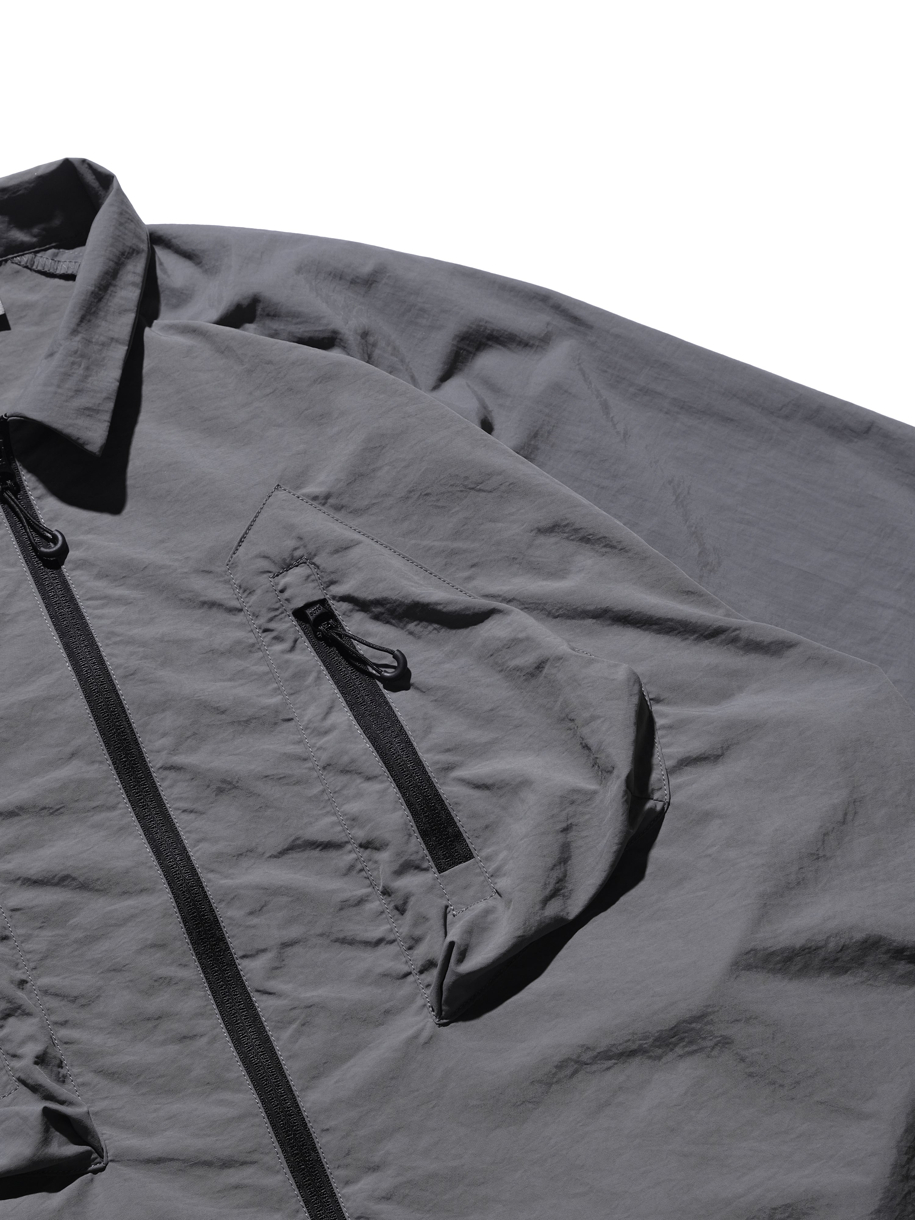 SS23 / 07 — T23-070 2 in 1 Vest Shirt (Light Grey)