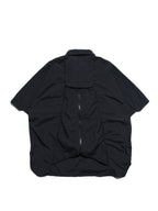 SS23 / 13 — T23-072 All-in-one Vest Shirt (Black)