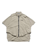 SS23 / 13 — T23-072 All-in-one Vest Shirt (Khaki)