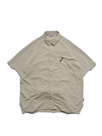 SS23 / 13 — T23-072 All-in-one Vest Shirt (Khaki)