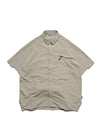 SS23 / 13 — T23-072 All-in-one Vest Shirt (Khaki)