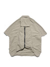 SS23 / 13 — T23-072 All-in-one Vest Shirt (Khaki)