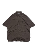 SS23 / 13 — T23-072 All-in-one Vest Shirt (Brown)
