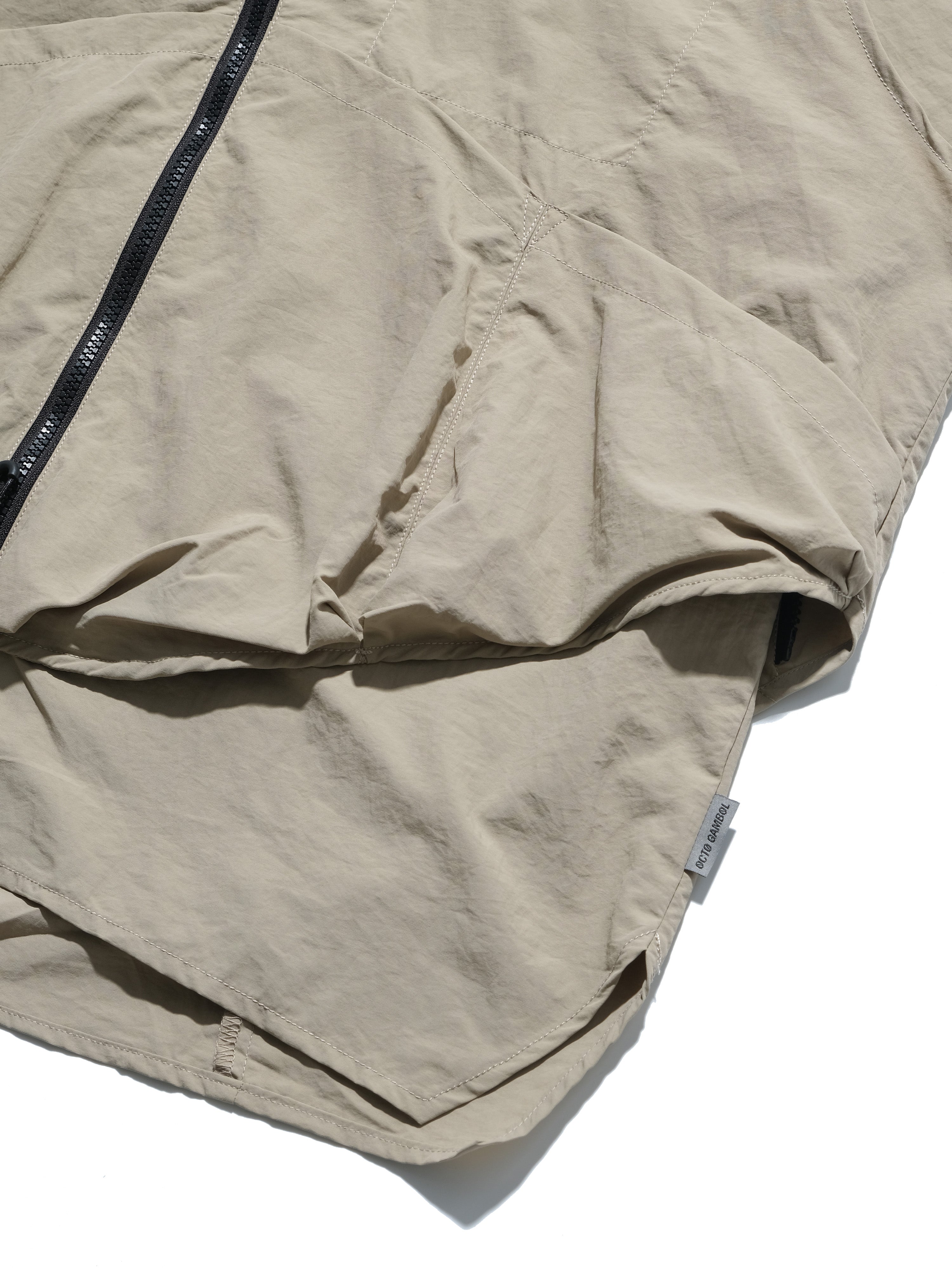 SS23 / 13 — T23-072 All-in-one Vest Shirt (Khaki)