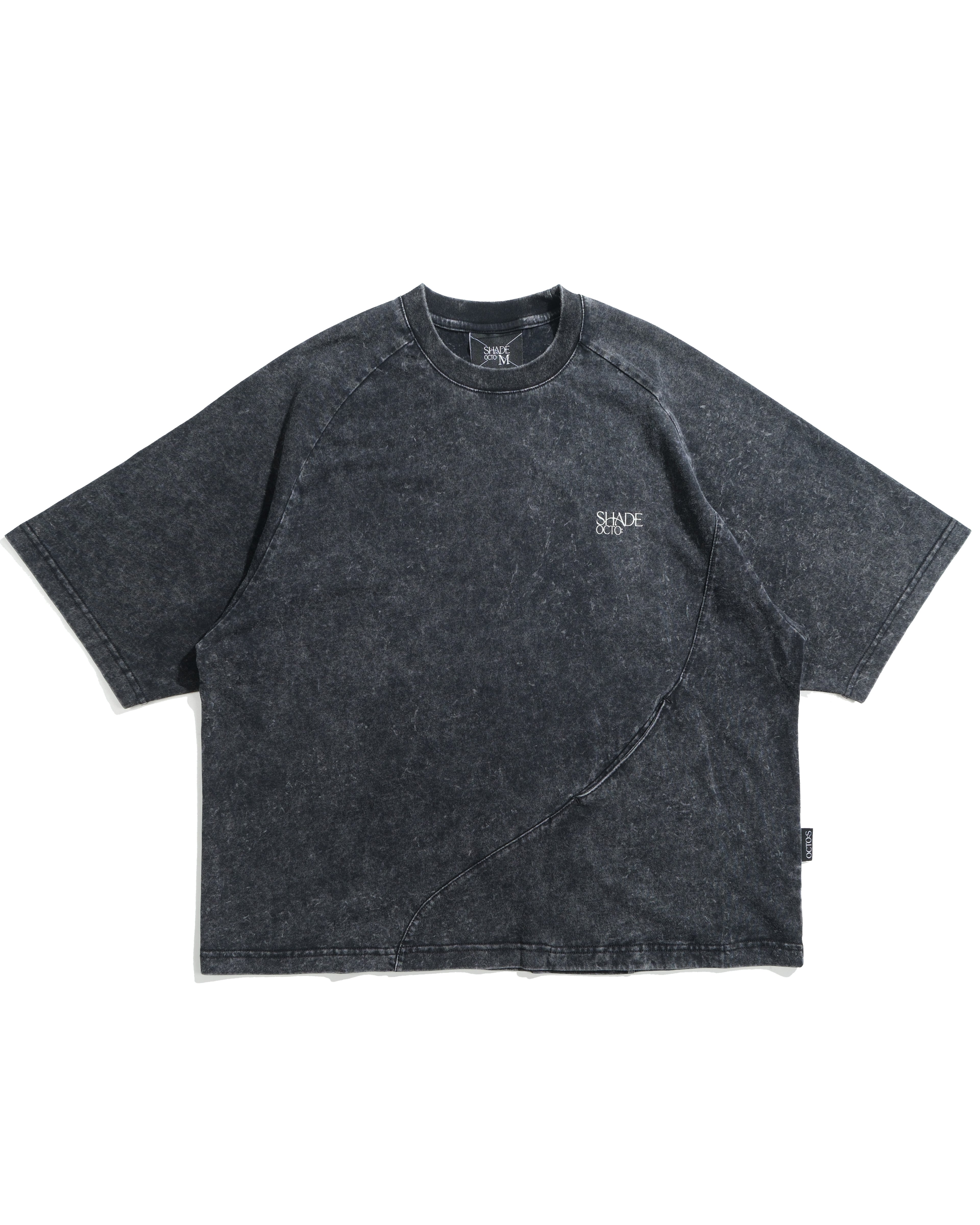 S26-SD1-T / S-Flow Washed Tee (Black)