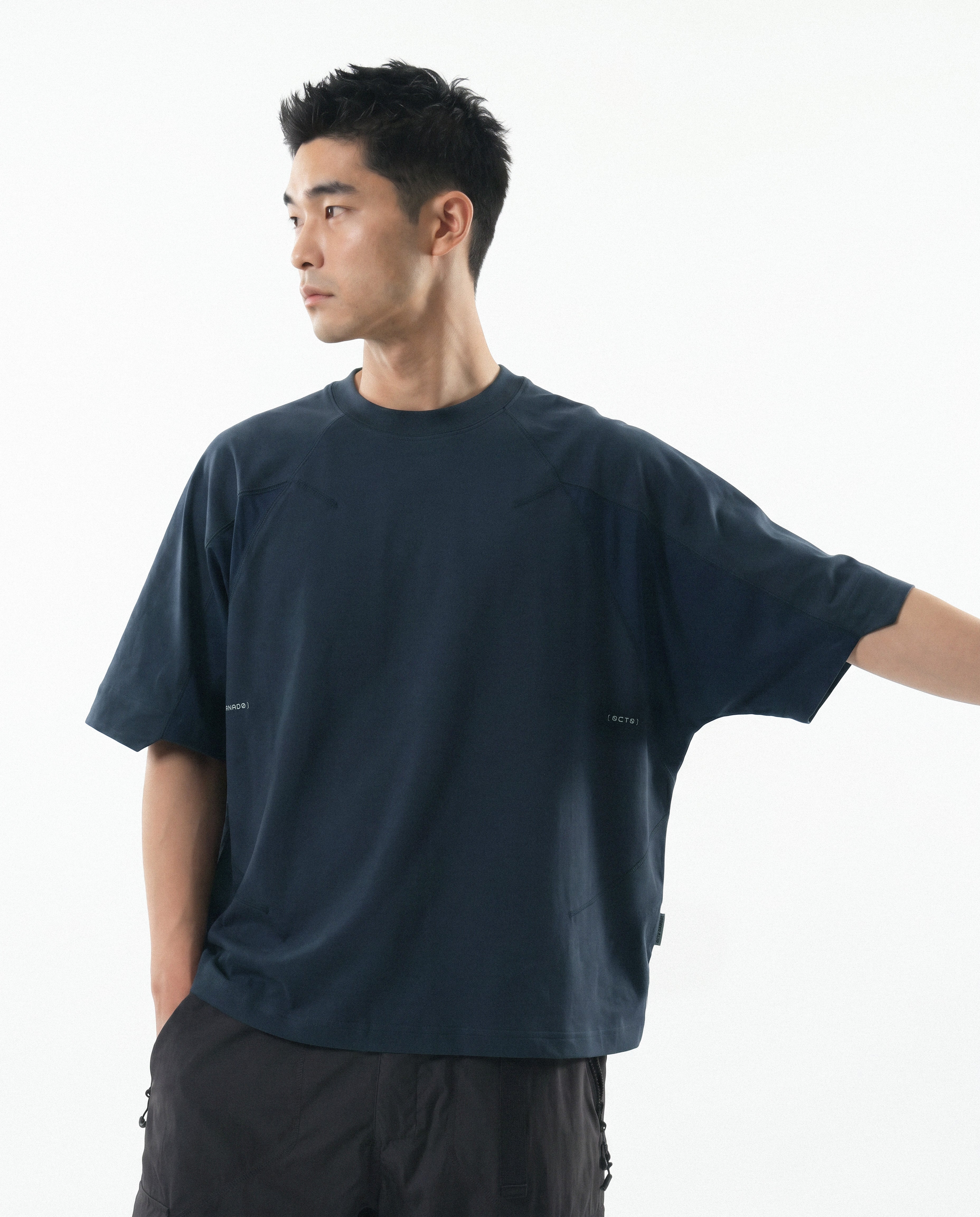S26-S2-T / Tri-Flow T-shirt (Blue)