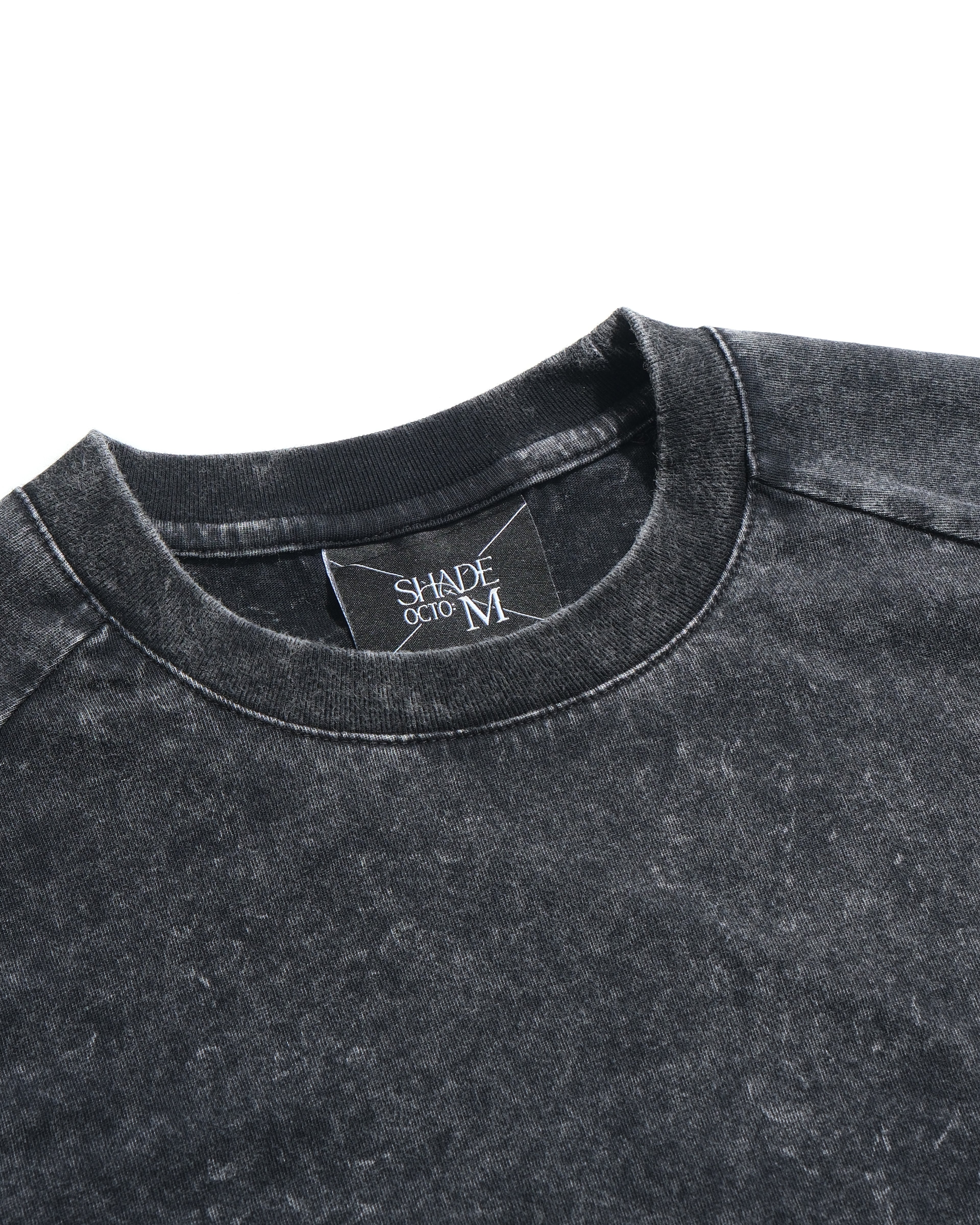 S26-SD1-T / S-Flow Washed Tee (Black)